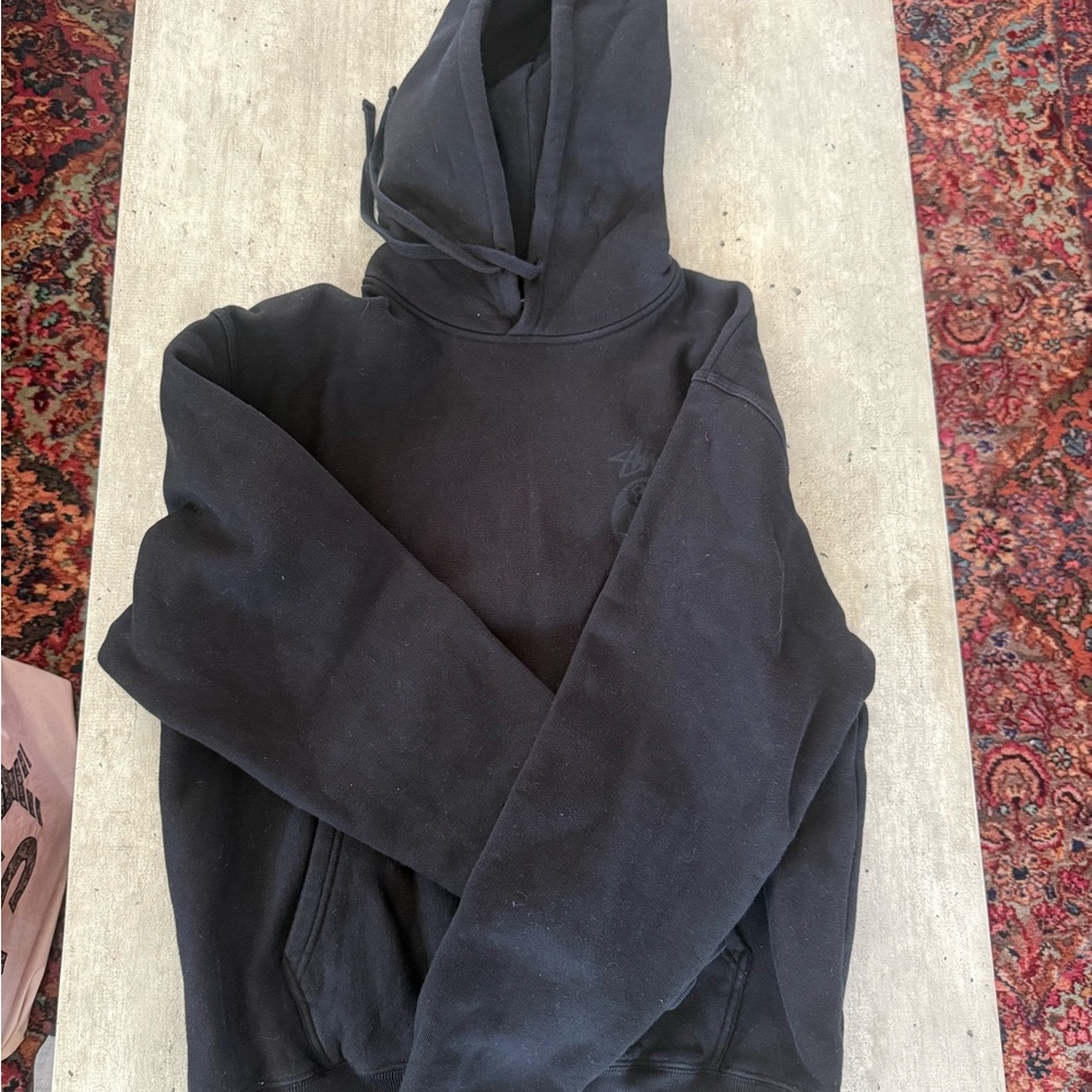 Stussy Black 8 Ball Hoodie